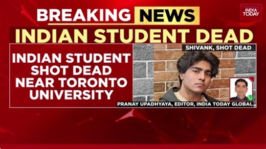 Indian doctoral student shot dead near University of Toronto campus | US news