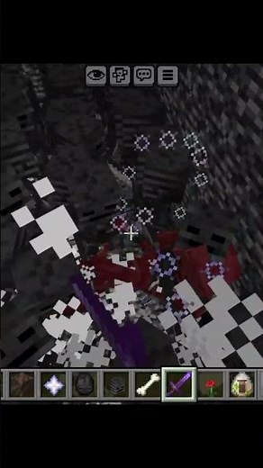 Killing 1000 black skeletons with SMITE V ENCHANTMENT in minecraft #minecraft