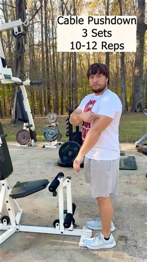 5 Effective Tricep Exercises to Try #fitness #triceps #workout #fitnessjourney #outdoorgym #music 💪
