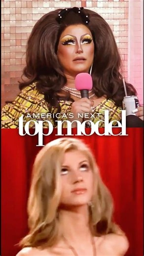ANTM drama #shorts #drag #dragqueen #dragrace #rupaulsdragrace #antm #tyra #tyrabanks