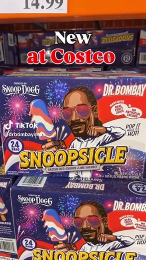 Our new SNOOPSICLES available at Costco🍦🇺🇸 can you guess the flavor?👀 #icecream #snoopdogg #popsicle #costco #dessert @snoopdogg @Costco Wholesale