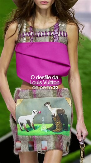 Como você descobriu que estamos obcecados pelos detalhes do inverno da #louisvuitton ? ✨✨ #fashion #details #moda