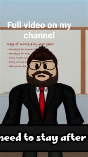 tutorial how to avoide a failed exam#roblox #comedy #memes