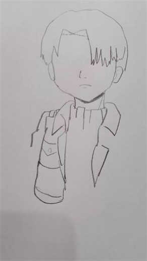 Drawing Levi Ackerman #drawing #draw #art #sketch #leviackerman #traditionalart