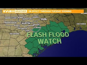 RADAR: Flash Flood Watch in effect as Tropical Storm Beta approaches Texas coast | KVUE