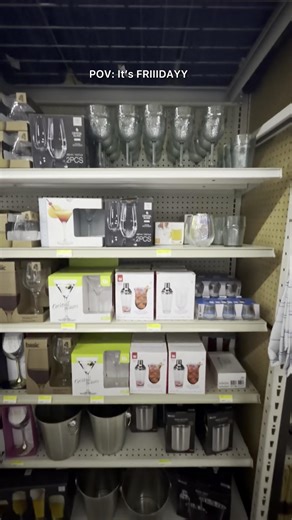 Friday plans start at home 🍷 Stylish glassware and bar essentials for easy entertaining. #HLRapidTrueValue #StartRightStartHere