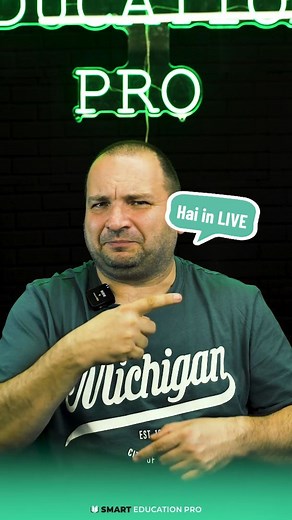Haideți pe LIVE #fiismart #SmartEducationPro #fyp #fy