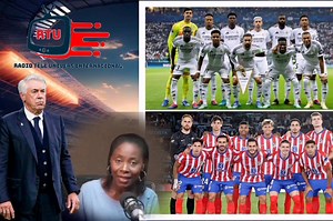 100K views · 3.3K reactions | Real Madrid C.F. Vs ATM yon gro chok Ancelotti fé gro deklasyon pou match sa vin Tande Analiz yo ak bertinie @seguidores Radio Télé Univers internacional @RadioIbo ️Bertinie | Radio Télé Univers internacional | Facebook