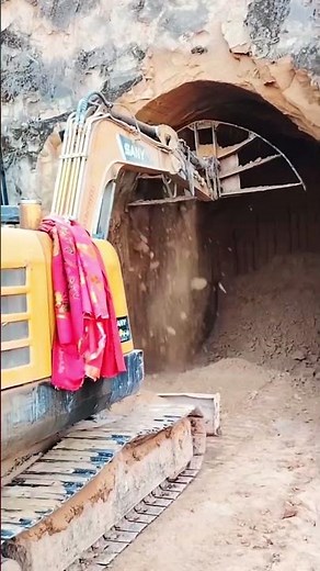 The process of digging a tunnel #shorts