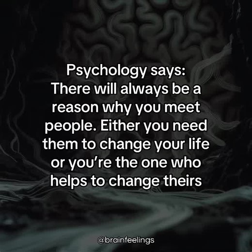 The Psychology of Meeting People: Change and Impact