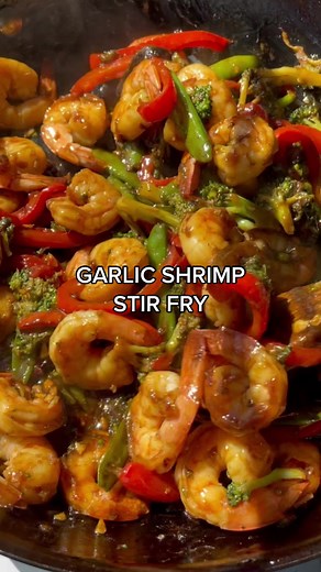 Garlic Shrimp Stir Fry Recipe - Therapeutic Cooking Session