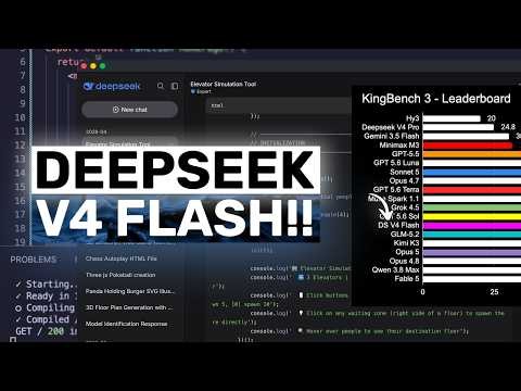 Deepseek V4 Flash (0731 - Fully Tested): TOP 5 in my TESTS! This is AN ACTUAL COMEBACK!!!