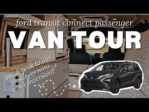 Ultimate Micro Van Tour | Ford Transit Connect Passenger Edition