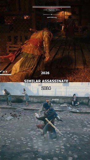 Similar Animation Assassin Creed Black flag Resynced Unity #shorts #assassinscreed