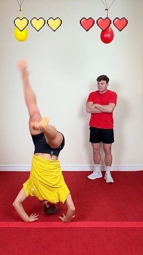 7.1K views · 36 reactions | Loser Gets Wet! Gymnastics Challenge | Jack Payne | Facebook