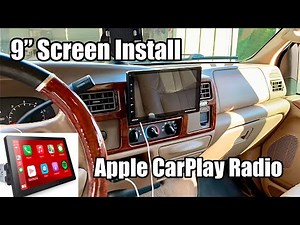 Apple CarPlay Radio Install - ‘00 Ford Excursion XLT