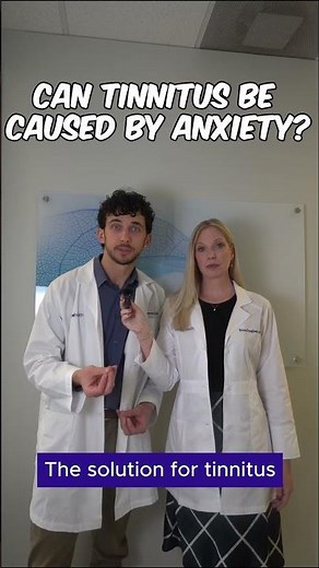 CAN ANXIETY CAUSE TINNITUS? Dr. Ben explains! #tinnitus #tinnitusawareness #anxiety #mentalhealth