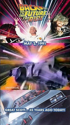 Back to the Future: The Ride - Opening Day (May 2, 1991) | Universal Orlando