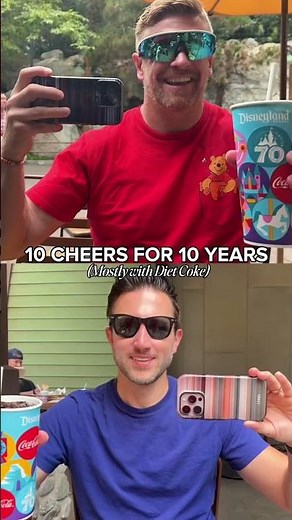 10 Cheers for 10 Years at Disneyland