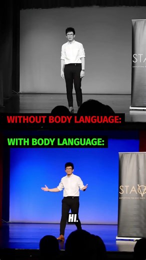 You won't believe the difference body language actually makes! 😮