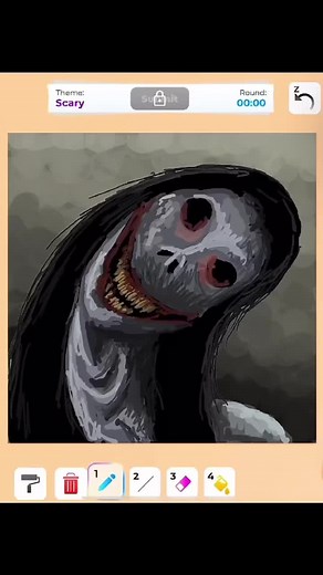 Creepy Drawings Speed Draw Inspired by Roblox