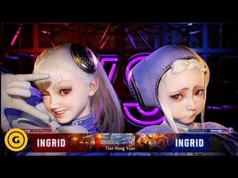 Street Fighter 6 Ingrid High Level Gameplay (CPU Level 7)