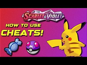 How to Use Cheats in Pokémon Scarlet & Violet on Switch Emulator YuzuRyujinx Guide