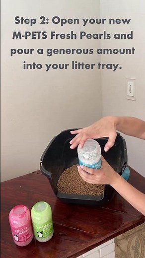 M-Pets Fresh Pearls - what every cat litter box needs