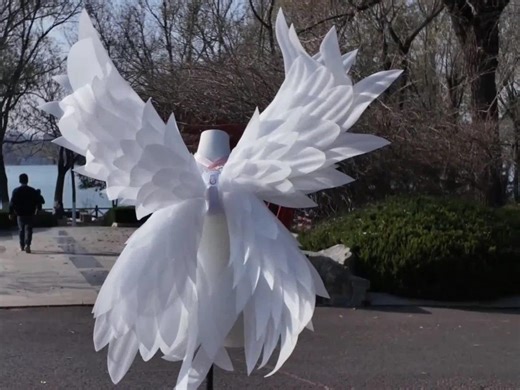 Handmade Electric Flapping Angel Wings | Flutter Wings for Photoshoots/cosplay/wedding Aesthetic/ Event Decor - Etsy