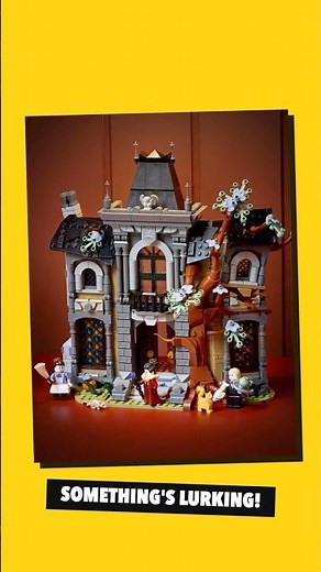 LEGO's New Haunted Mansion Glows in the Dark — Mayor Manor Revealed | Icons Set #11383