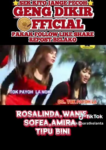 Tipu Bini (Dikir Barat) — Rosalinda, Wanie, Sofea, Amira