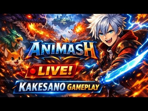 🧐 Mari Bereksperimen Dengan ANIMASH GAME | 🔴LIVE Part 2 | Kakesano Gameplay