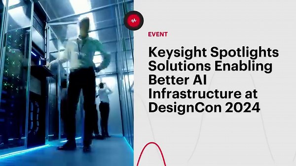Join us at DesignCon 2024, where we will demonstrate market-leading design, simulation, and test solutions that enable electrical/optical transmission and data center interconnect applications to speeds of 800G and 1.6T. Read more: https://ow.ly/u6M050QrMZP | Keysight