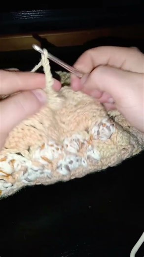 How to crochet a v stitch on any project #crochet #handmade