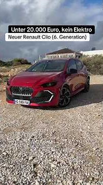 NO electric car costs less than 20,000 euros: New Renault Clio with a 1,000 km range