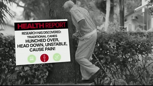 Campbell Posture Cane TV Spot, 'Upright and Secure'