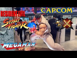 4k Official Capcom store in Tokyo Shibuya the home of Resident Evil & Streetfighter by Mrlaserdisco