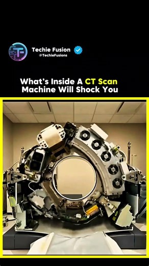 What’s Inside A CT Scan Machine Will Shock You #techreels #ctscan #engineering