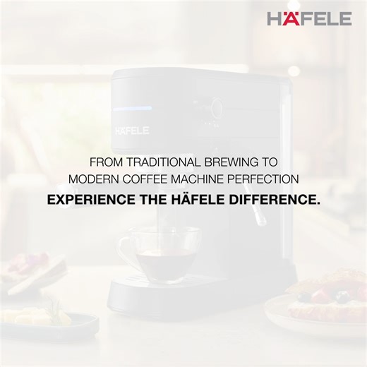 1K views · 18 reactions | From a rich aroma to barista-level precision, the Häfele U-Kaffee Plus Coffee Machine transforms every sip into pure coffee indulgence. When the morning coffee ritual matters the most, experience the Häfele difference with U-Kaffee Plus. #Hafele #HafeleAppliances #UKaffeePlus #MorningRituals #BrewPerfection #CoffeeLovers | Häfele India Pvt. Ltd. | Facebook