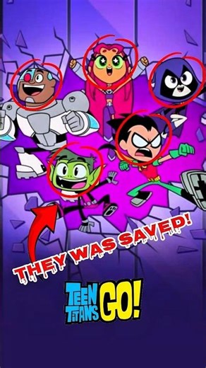 Teen titans was saved! #teentitans #shorts
