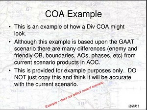 COA Example - SlideServe