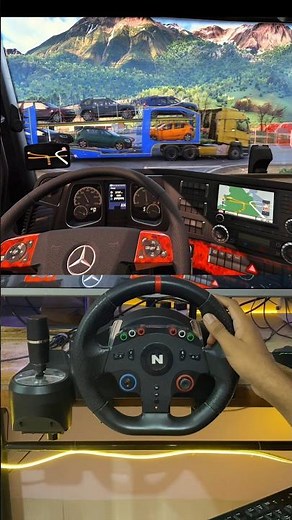 He definitely bought his license online 💀 #shorts #eurotrucksimulator2 #ets2