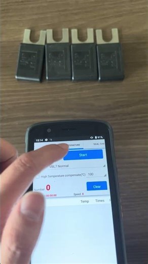 RFID Fork Type Temperature Sensor#sensor #rfid #rfidtag