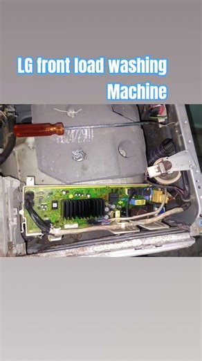 LG front load automatic washing Machine repair #actechnician #airconditioner #lgwashingmachine