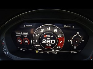 New Audi RS4 (2018) Acceleration 0-260 Top speed