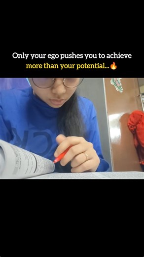 My ego won't let me quit...🔥✨ #motivation #hardwork #study #explore #success #viral #fyp #shorts