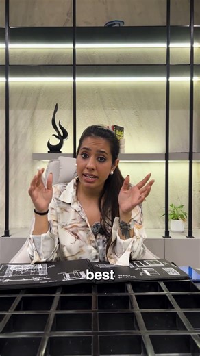 Modern Grid Ceiling Design | Lightweight PVC Grid Ceiling Installation #interiordesigner