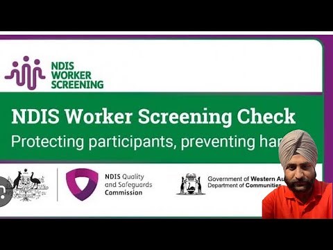 How to apply ndis screening check in australia///
