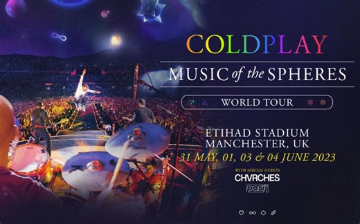 【Coldplay】酷玩2023巡回演唱会-曼彻斯特 现场实录