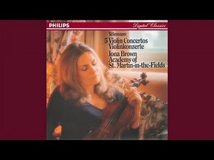 Telemann: Violin Concerto No. 4 in E Major, TWV 51:E3: I. Affettuoso